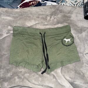 Green Women's Shorts